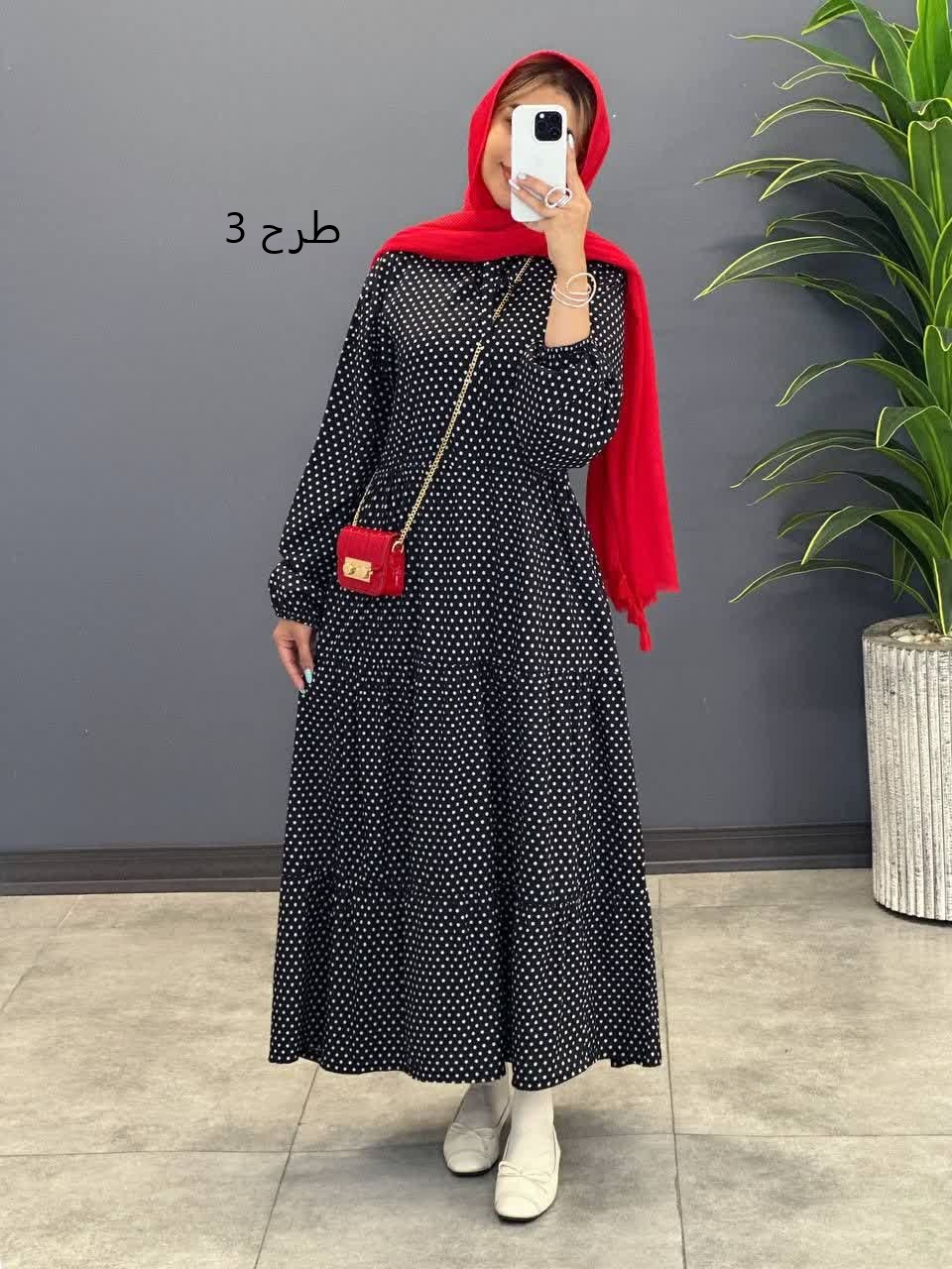 3388-پیراهن مانلی