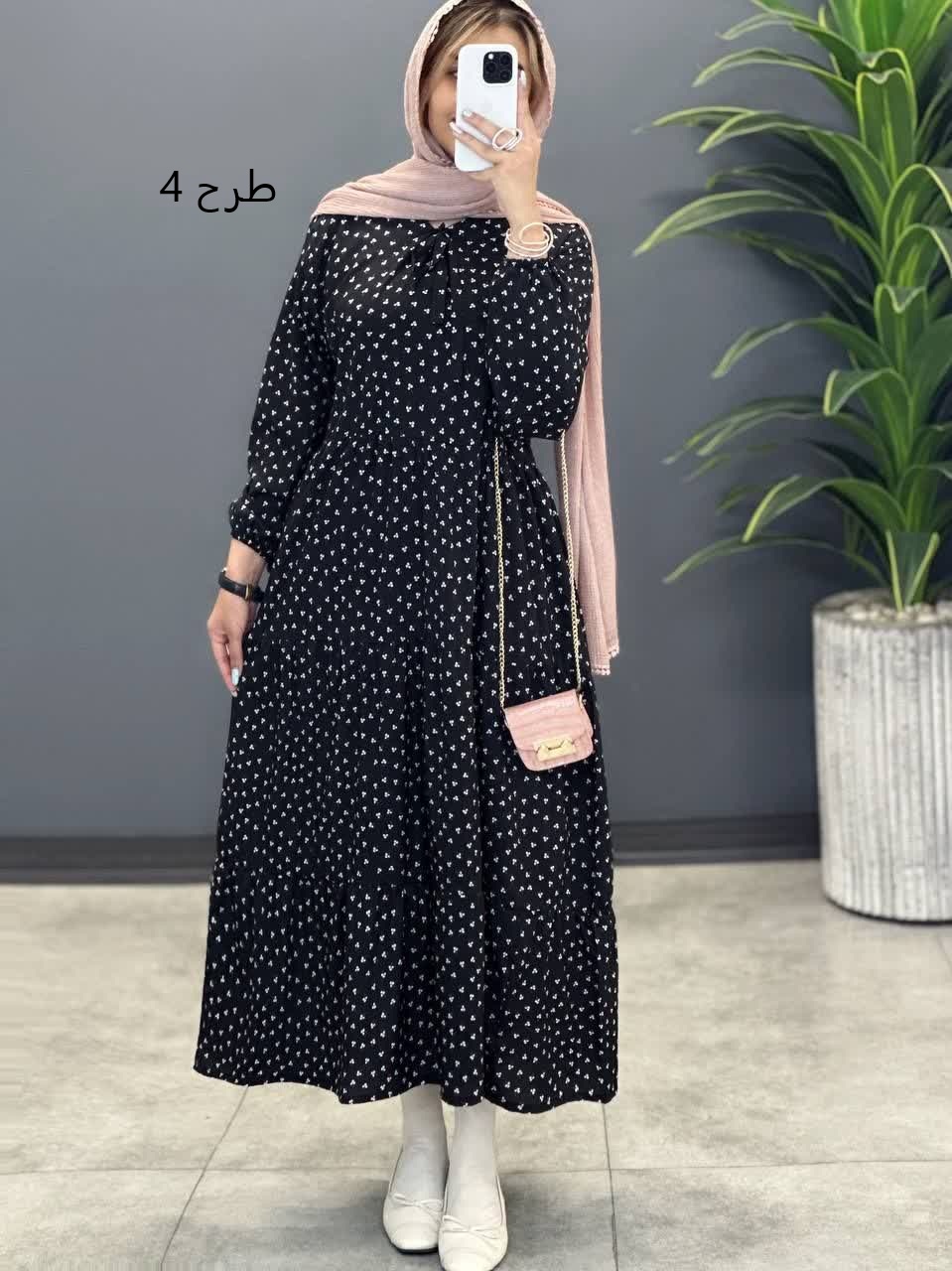 3388-پیراهن مانلی