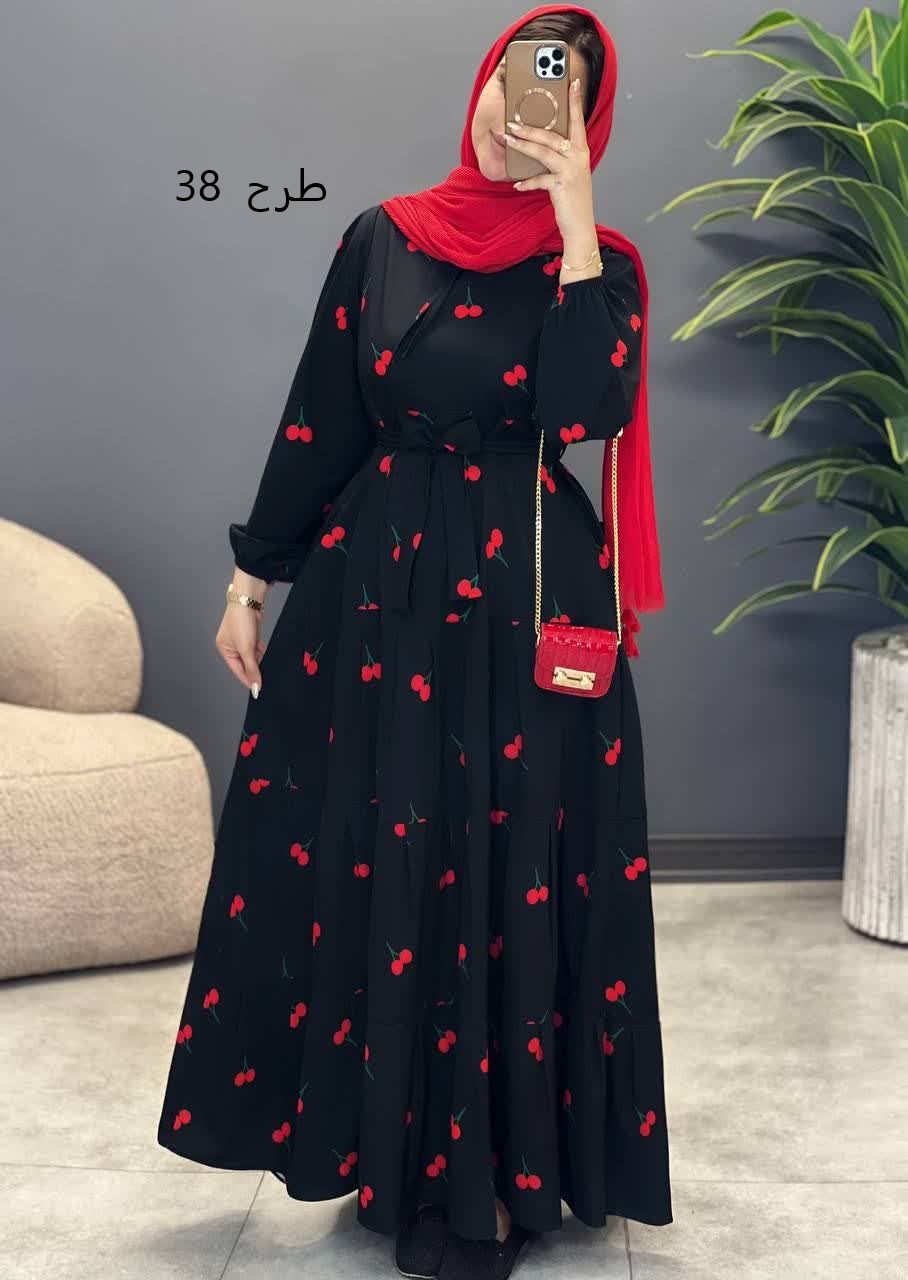 3163-پیراهن بلند نوردخت