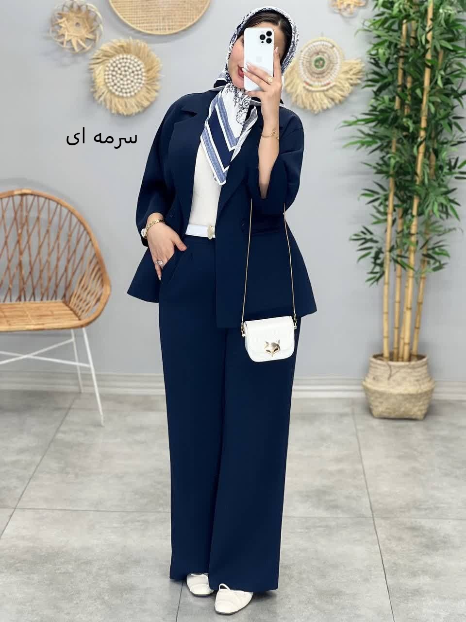 3340-کت و شلوار غزل