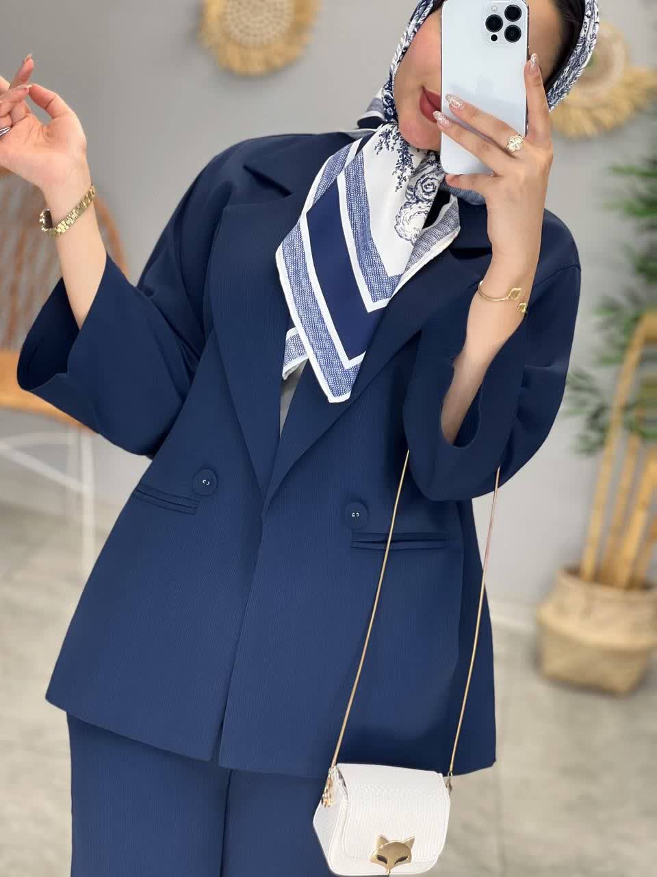 3340-کت و شلوار غزل