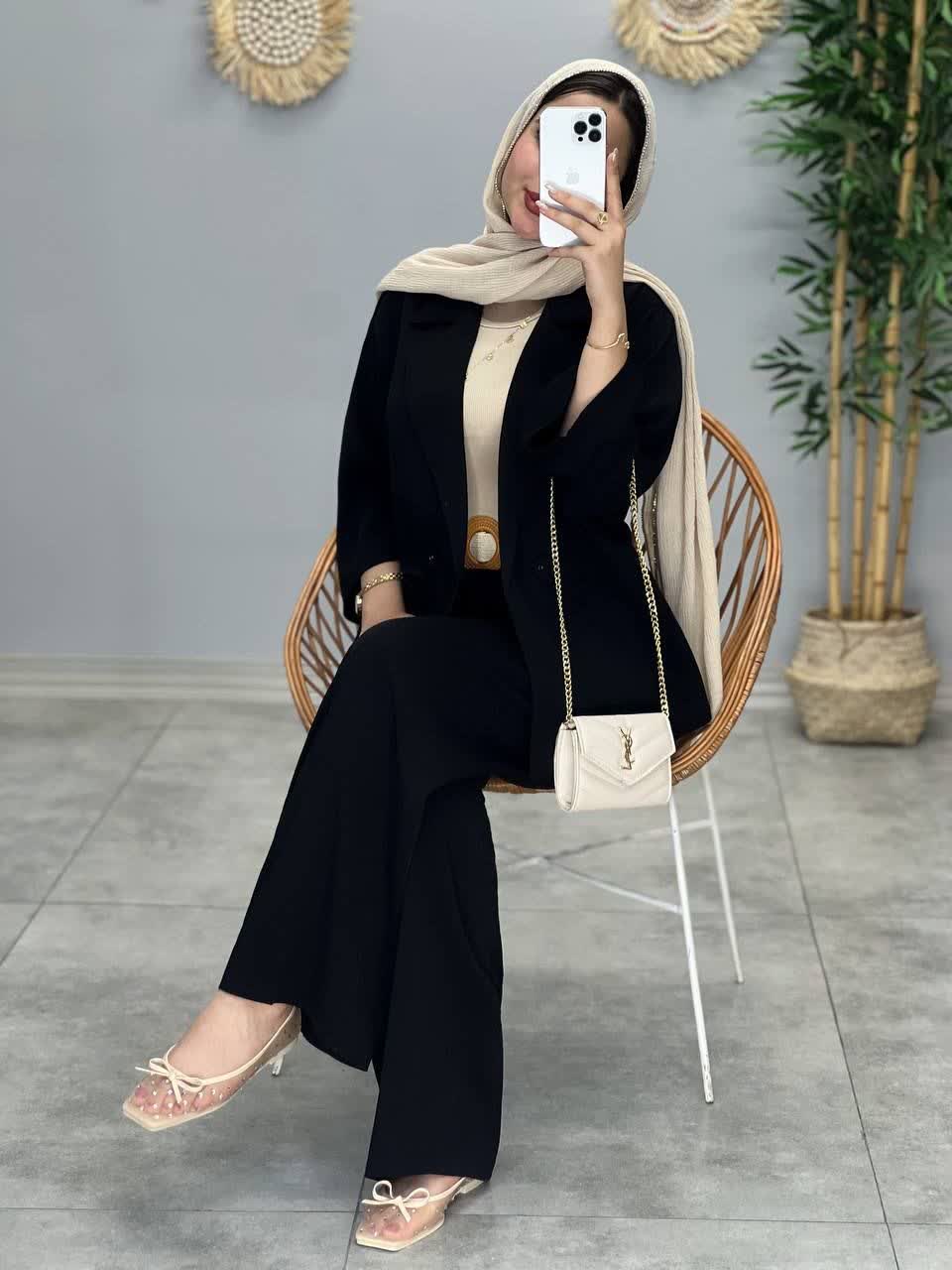 3340-کت و شلوار غزل