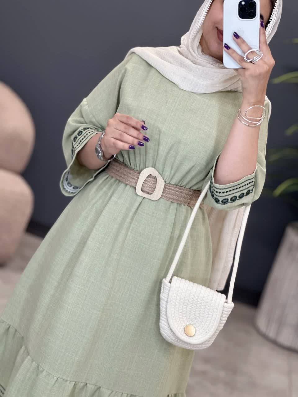 3343-پیراهن لاچین