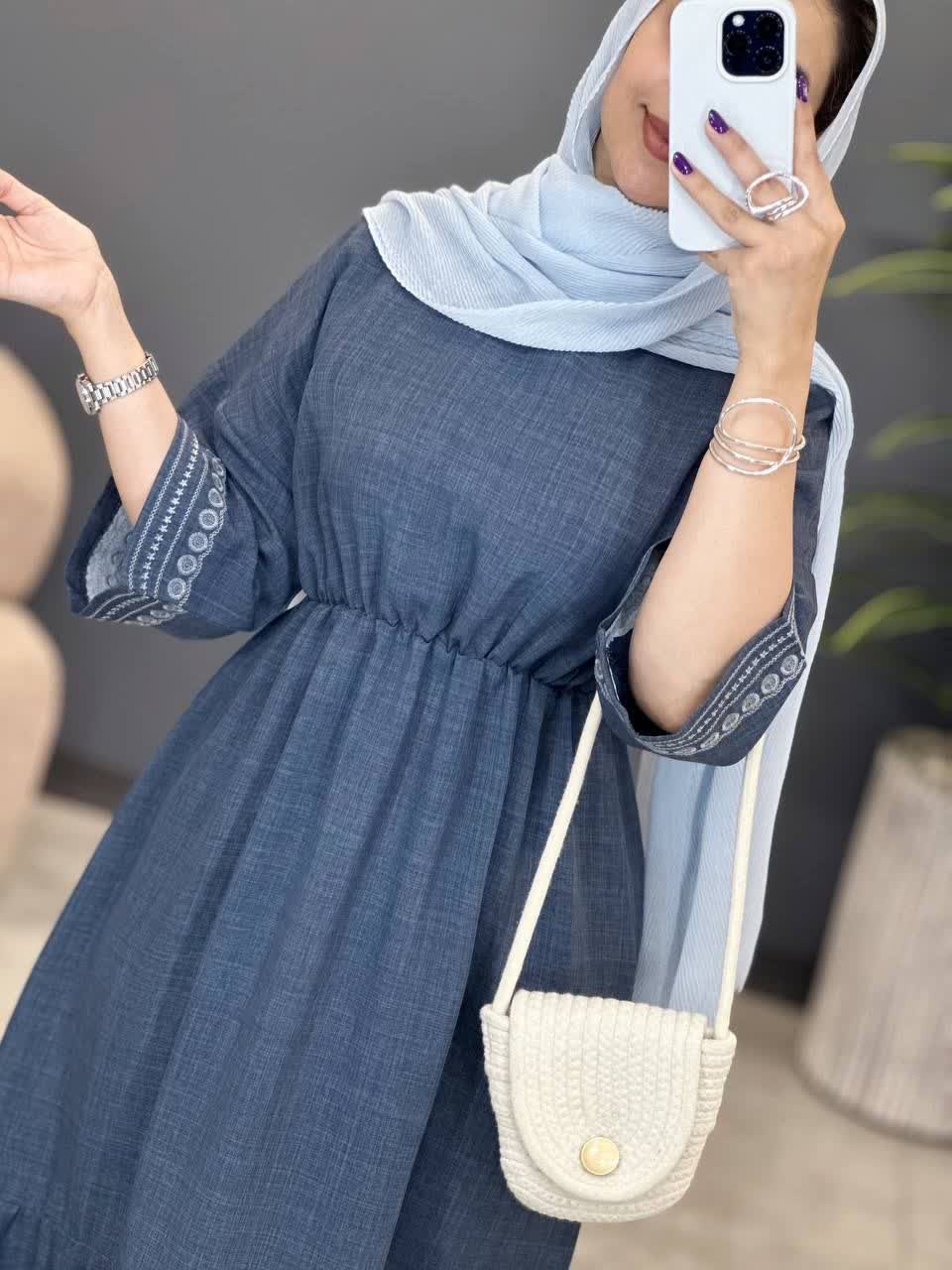 3343-پیراهن لاچین