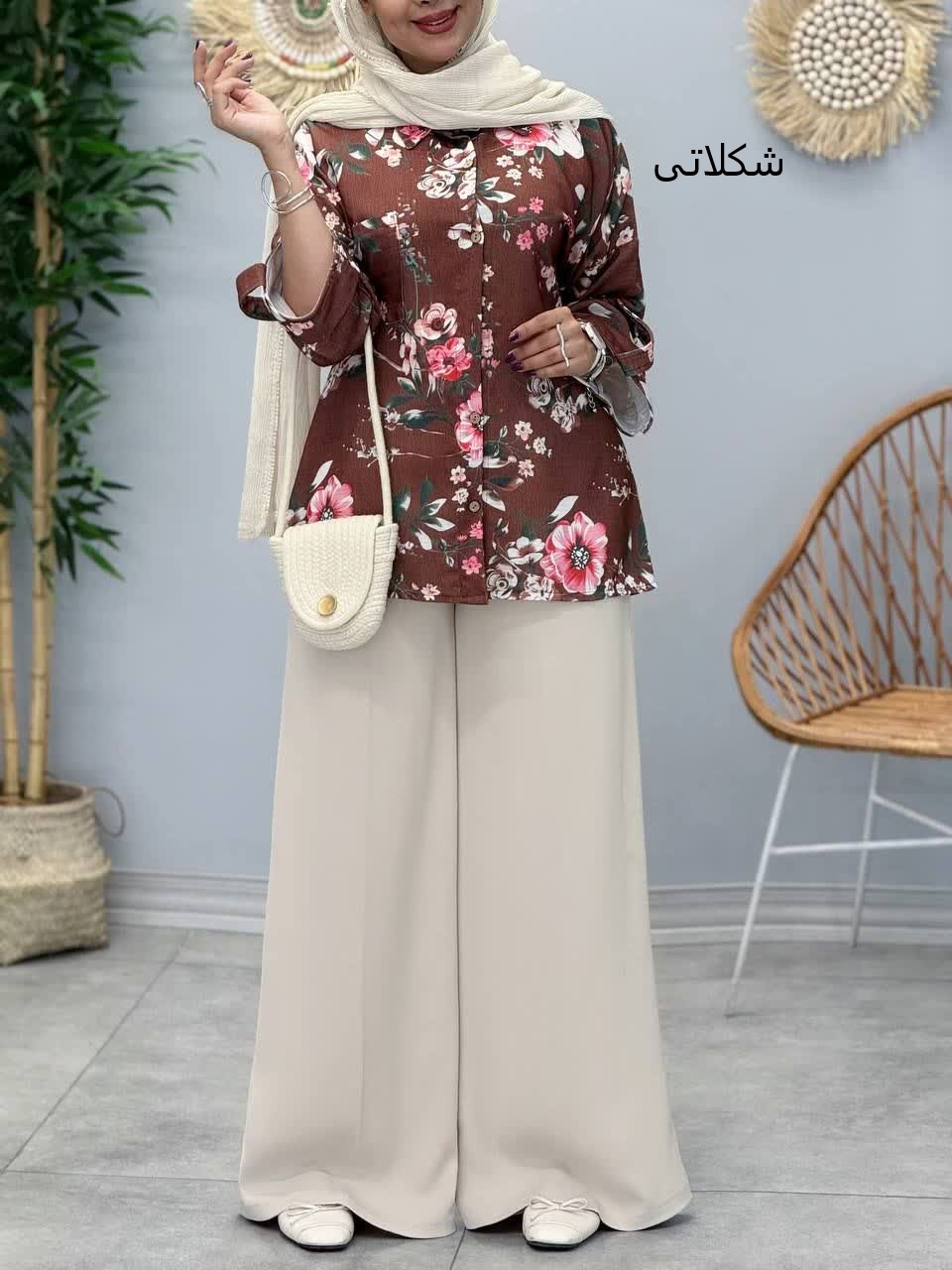 3354-شومیز ایتالیایی