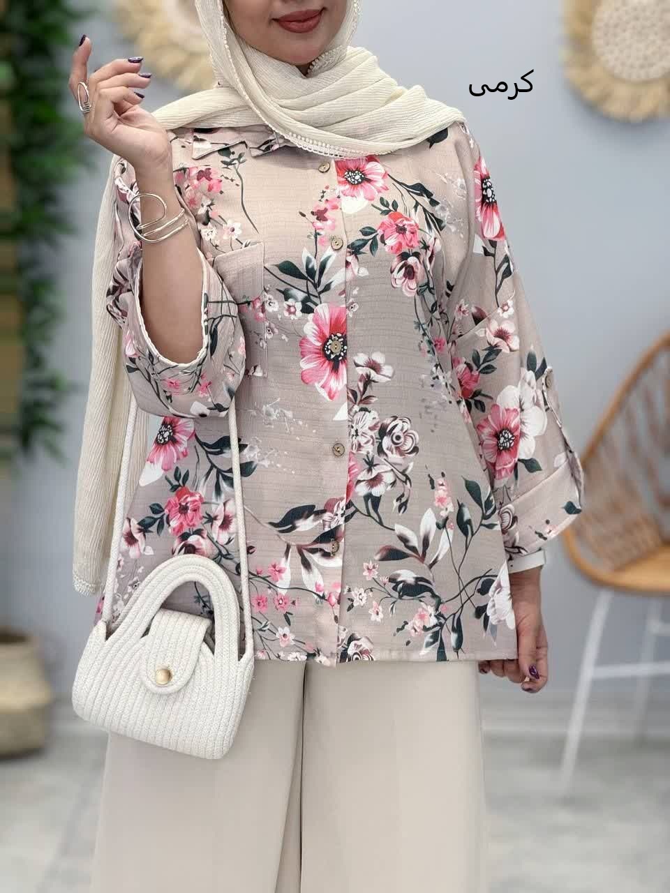 3354-شومیز ایتالیایی