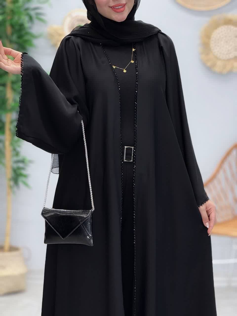 3365-عبایی مزونی افسون