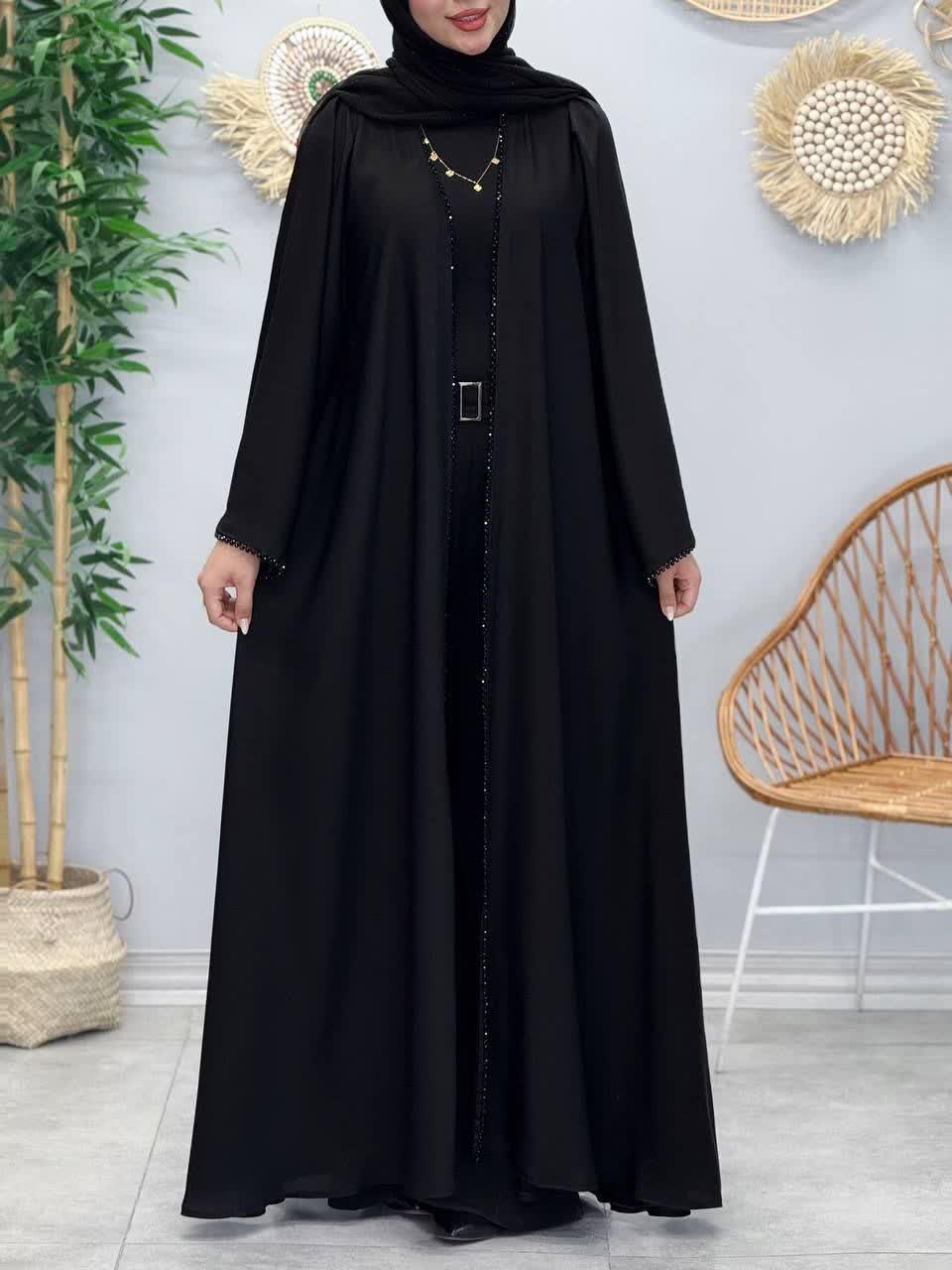 3365-عبایی مزونی افسون