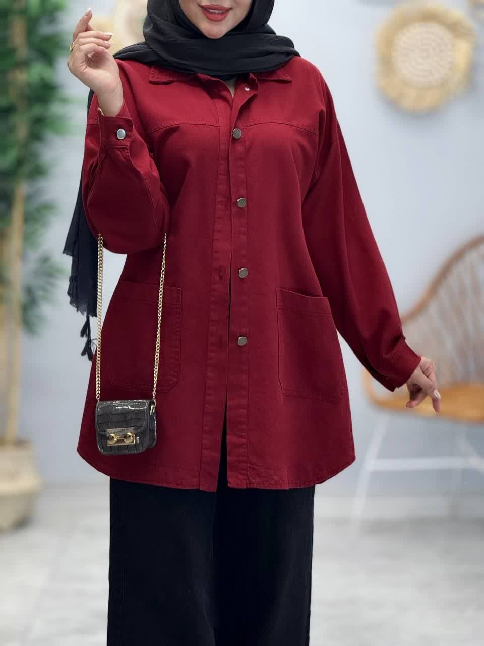 3379-مانتو کتان مرداس