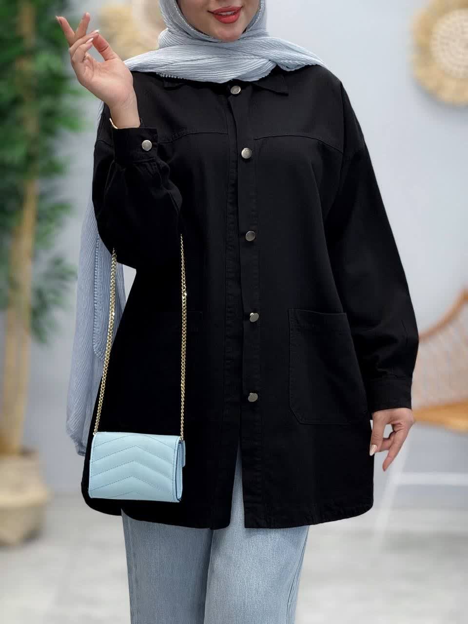 3379-مانتو کتان مرداس