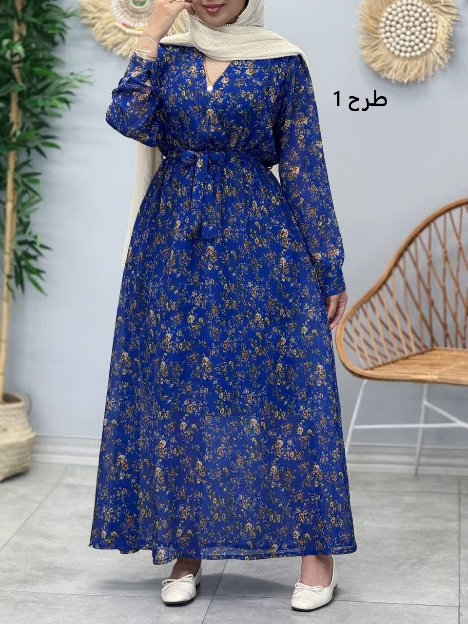 3389-پیراهن حریر پریماه