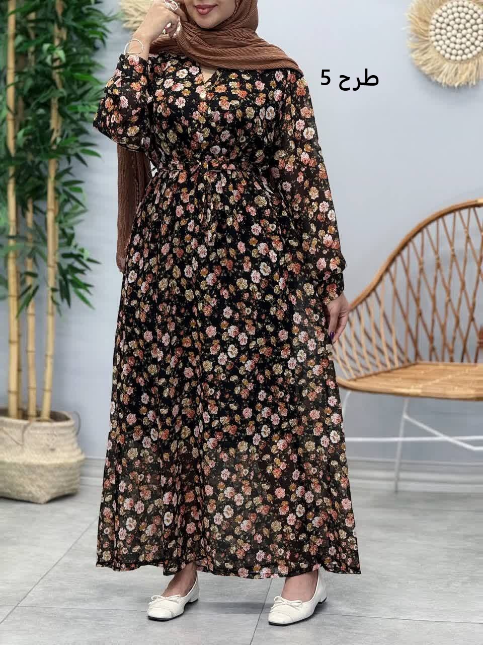 3389-پیراهن حریر پریماه