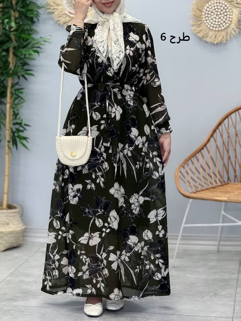 3389-پیراهن حریر پریماه