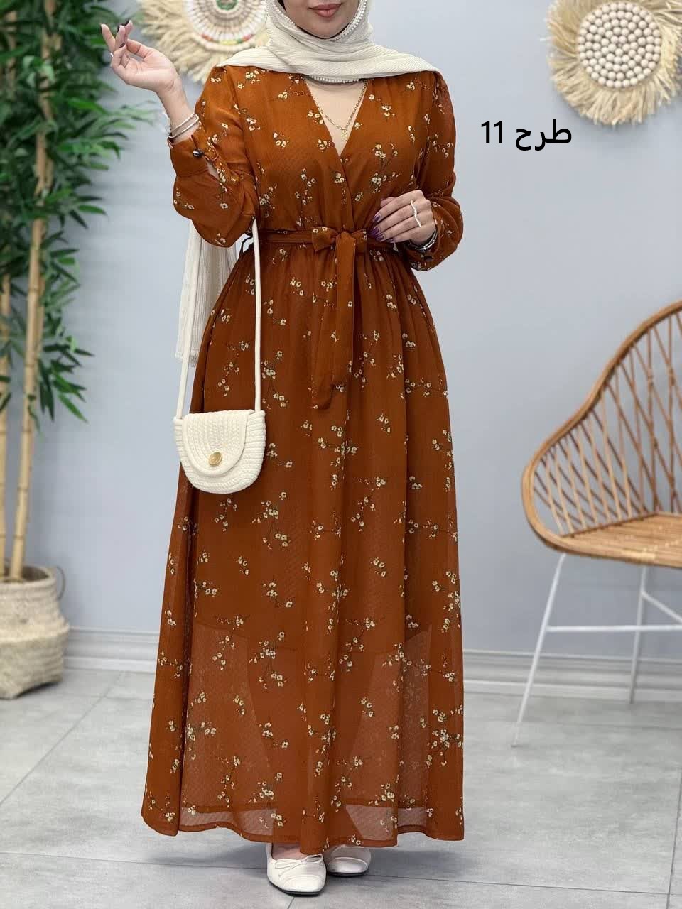 3389-پیراهن حریر پریماه