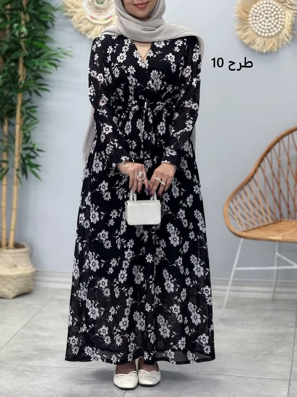 3389-پیراهن حریر پریماه