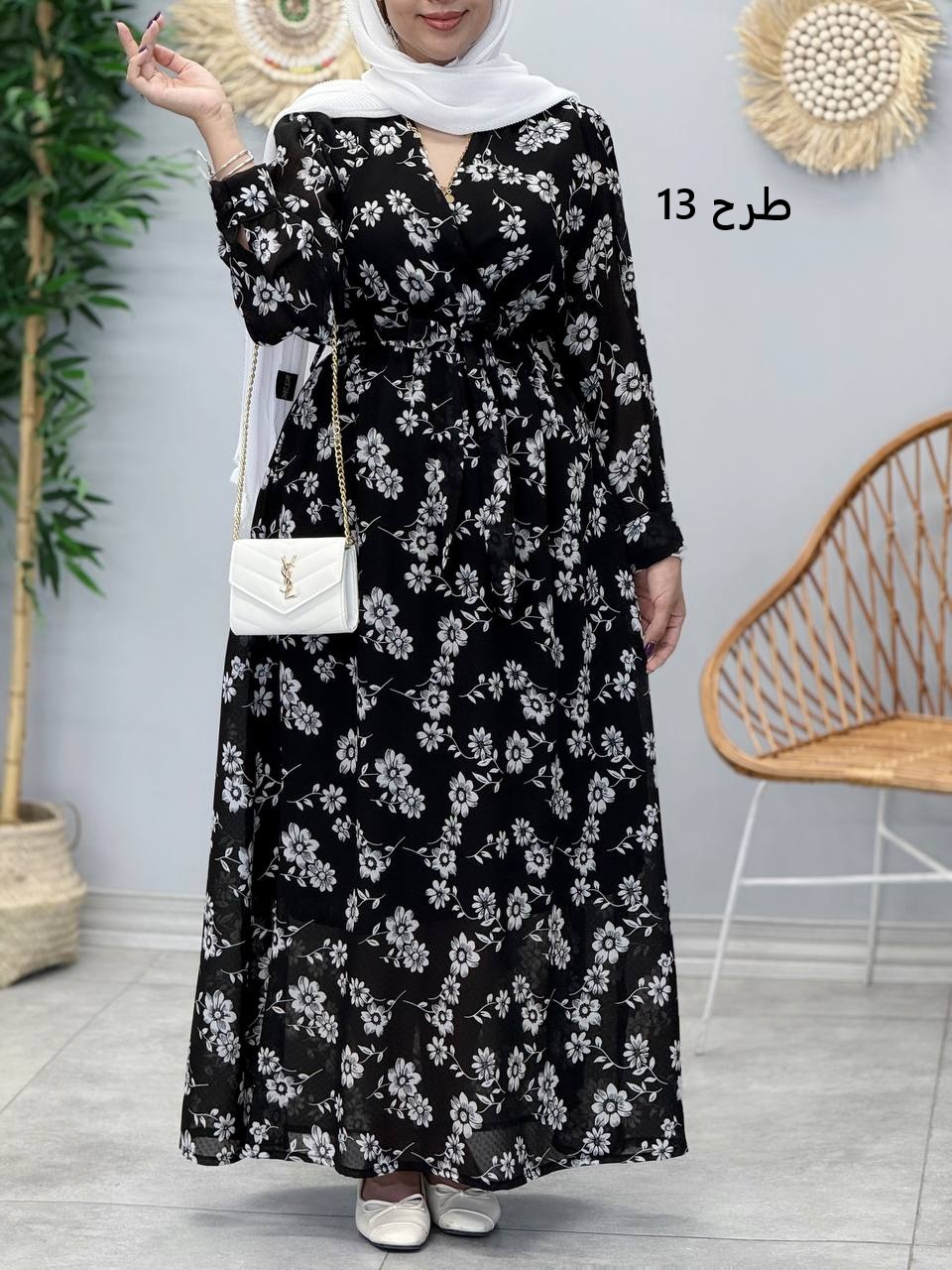 3389-پیراهن حریر پریماه