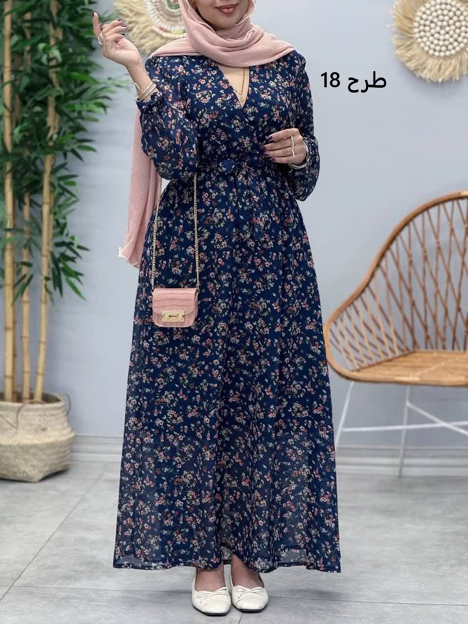 3389-پیراهن حریر پریماه