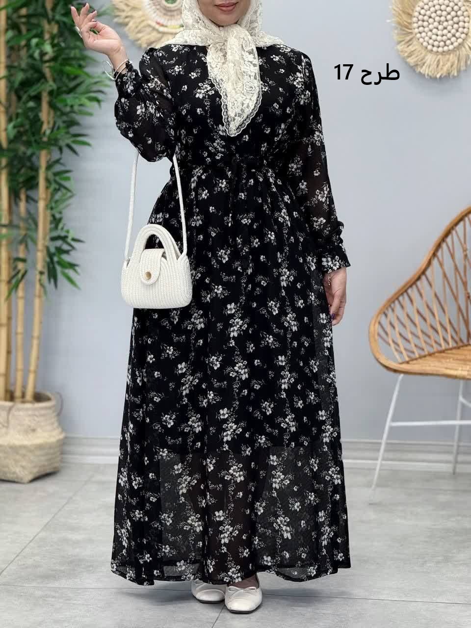 3389-پیراهن حریر پریماه