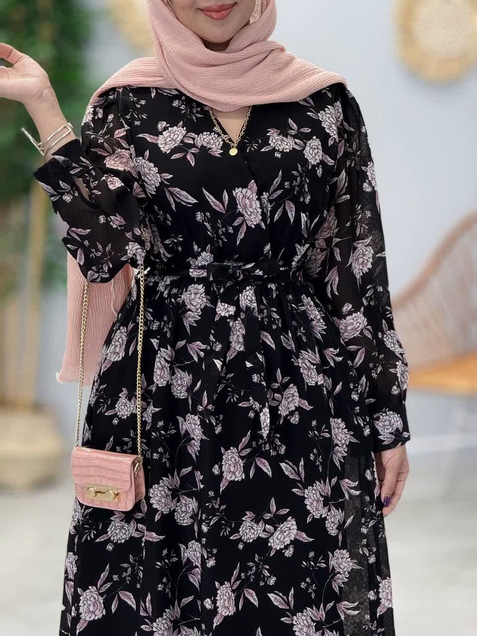 3389-پیراهن حریر پریماه