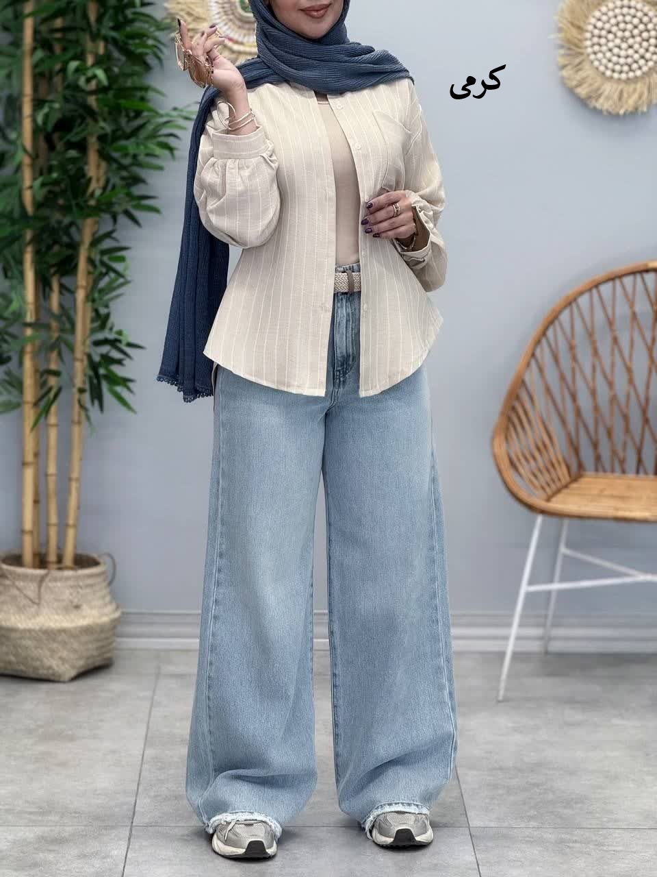 3392-شومیز پلین