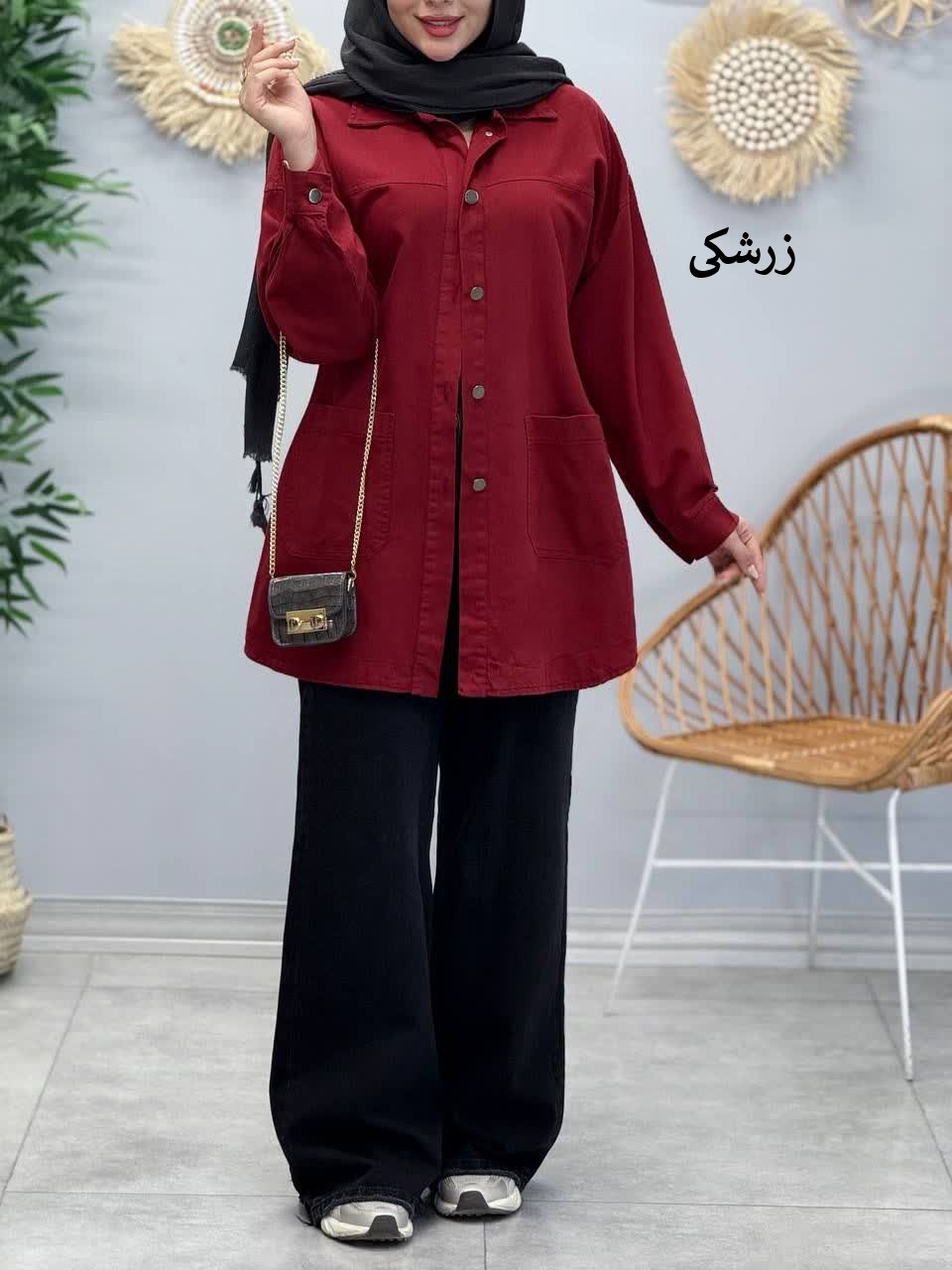 3379-مانتو کتان مرداس