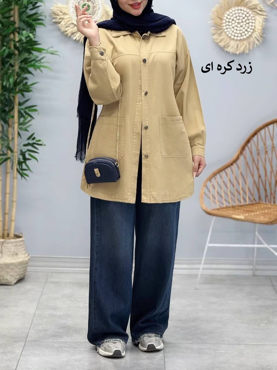 3379-مانتو کتان مرداس (ایراد دار)