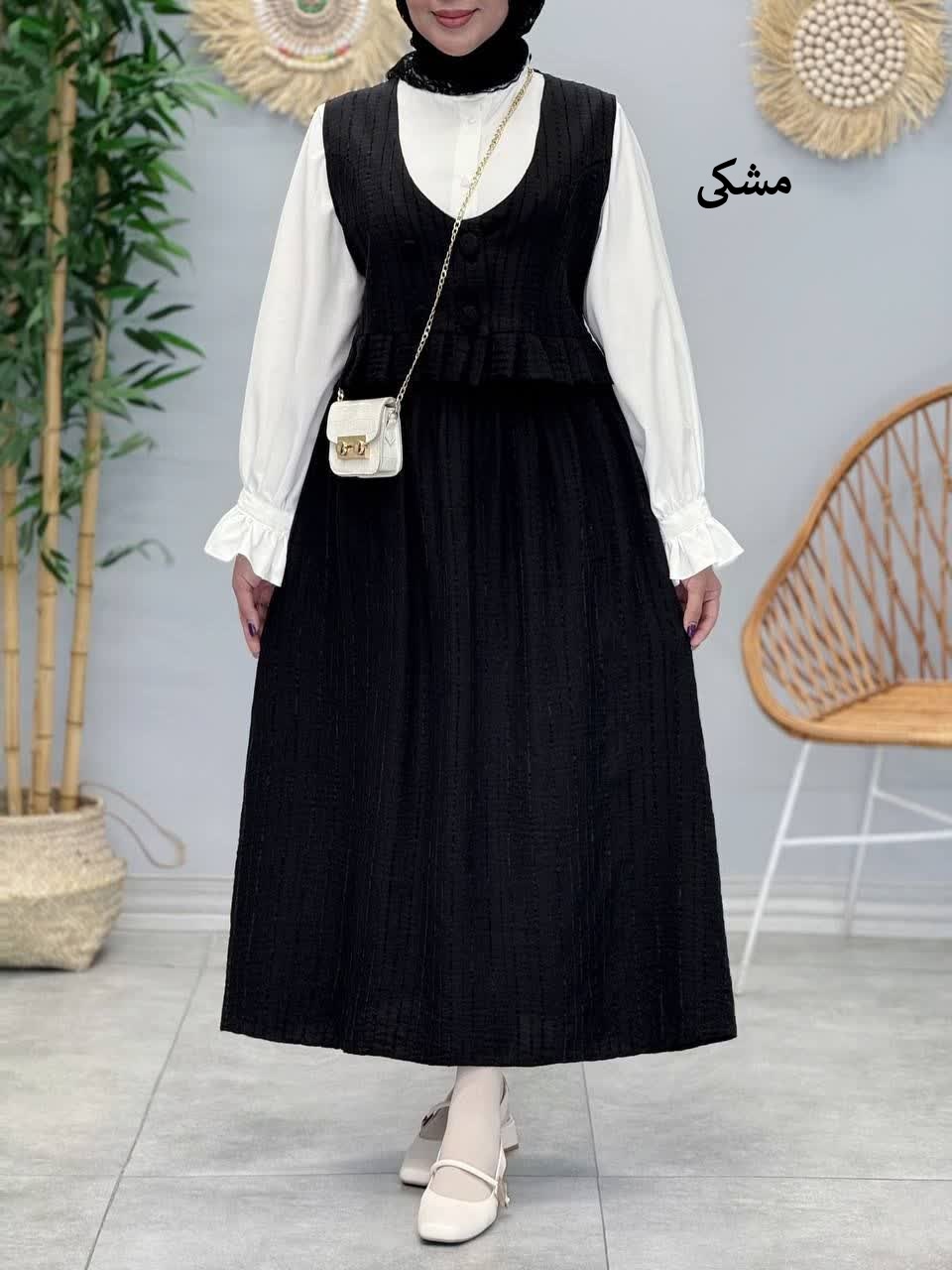 3398-ست سه تیکه نشمین