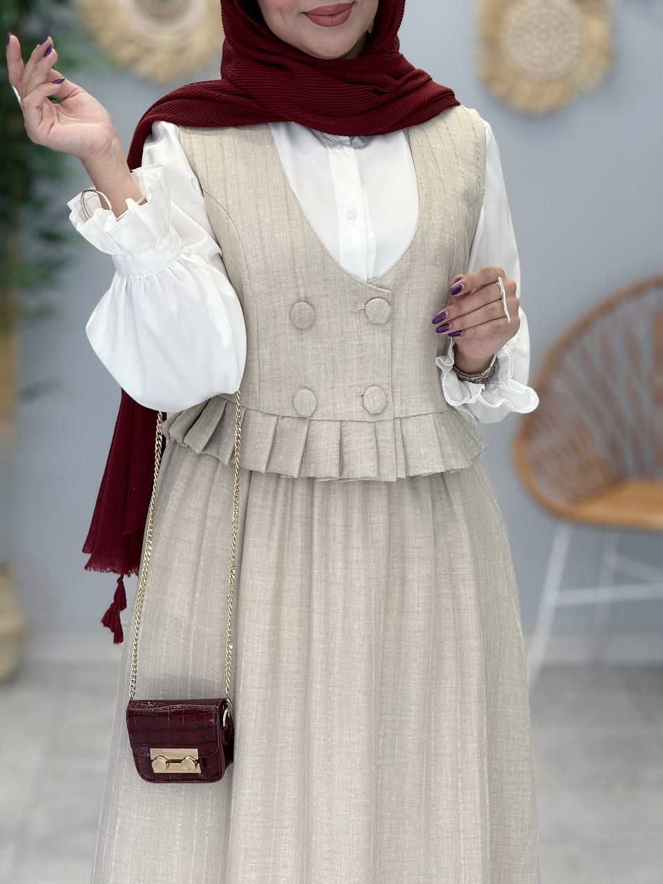 3398-ست سه تیکه نشمین