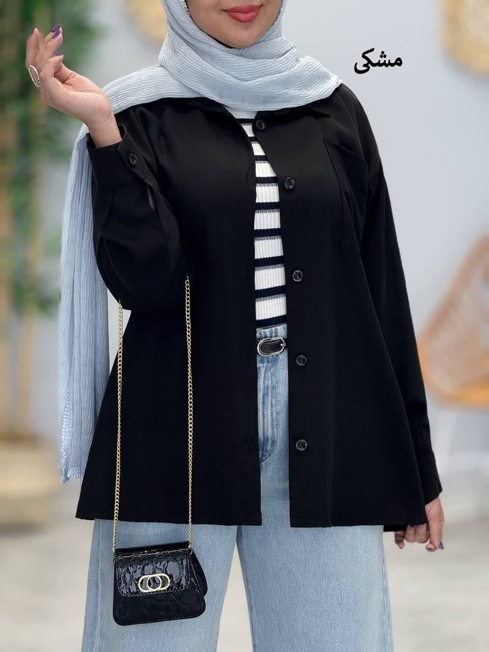 3400-شومیز سیلک کوتون