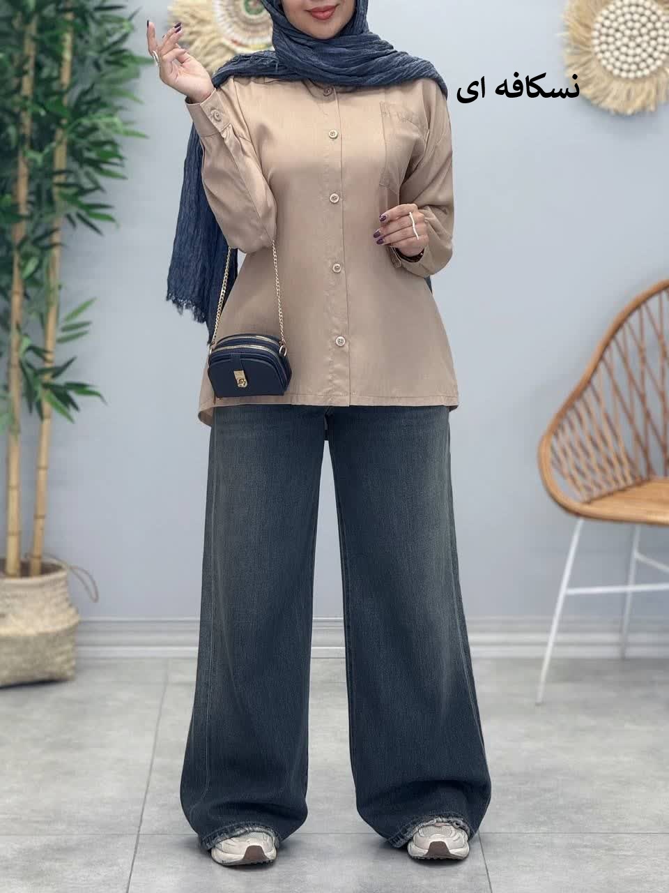 3400-شومیز سیلک کوتون