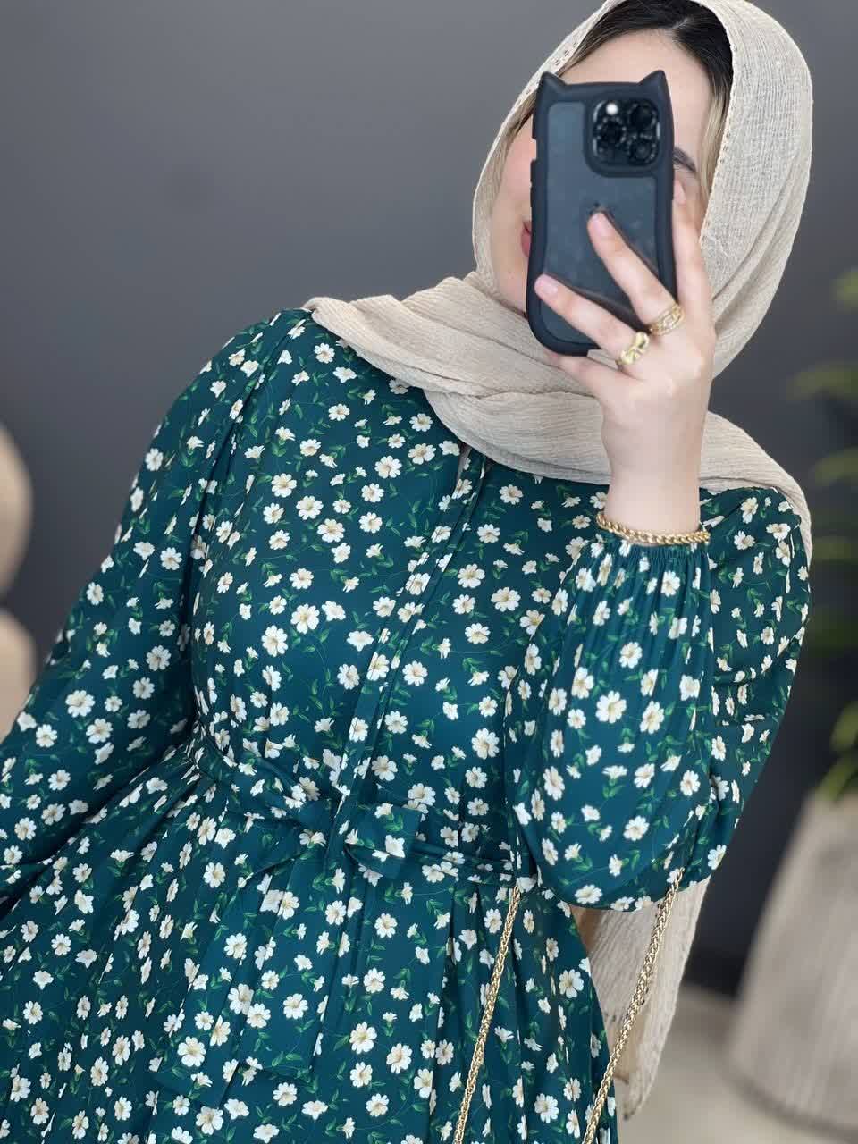 3163-پیراهن بلند نوردخت