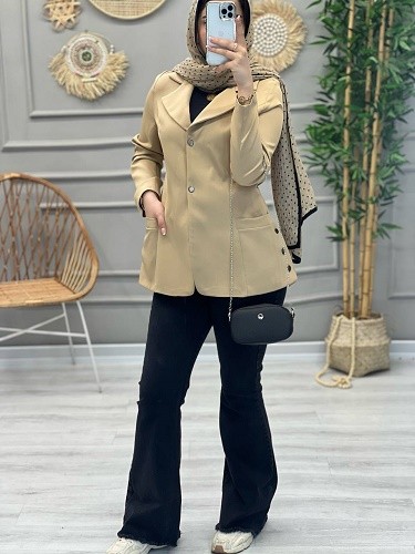 1118_ کت مزونی تیارا