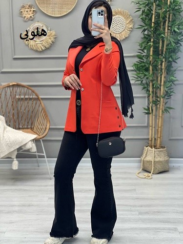 1118_ کت مزونی تیارا