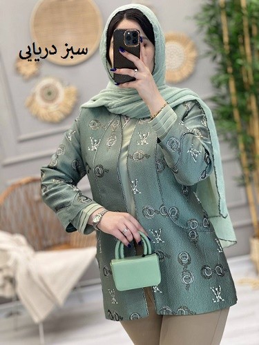 1162- ژاکارد مزونی آهو