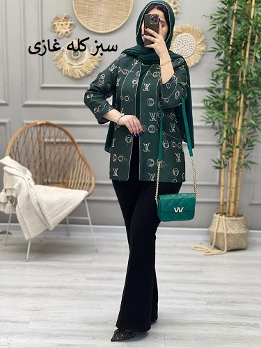 1162- ژاکارد مزونی آهو