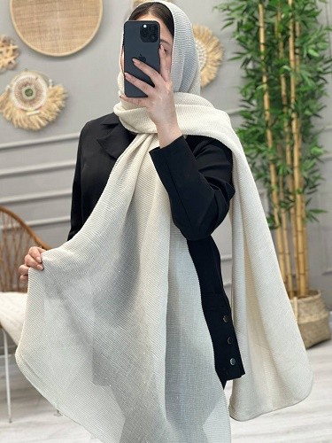 0237- شال وارداتی تافی