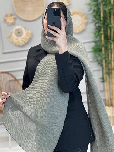 0237- شال وارداتی تافی
