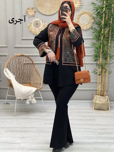 1182 - کت مزونی نیلا