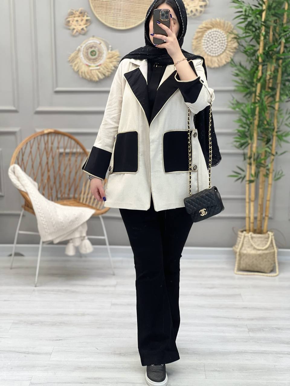 1185 - کت لینن پریناز