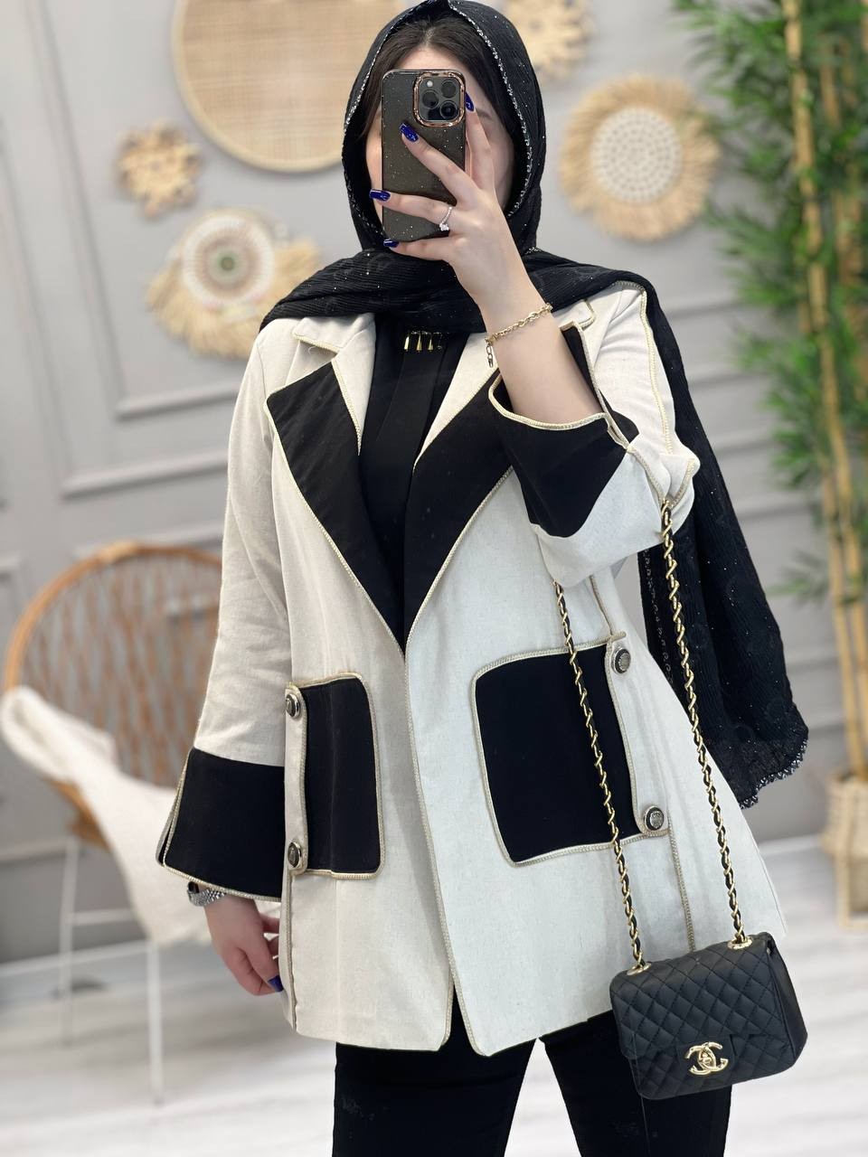 1185 - کت لینن پریناز