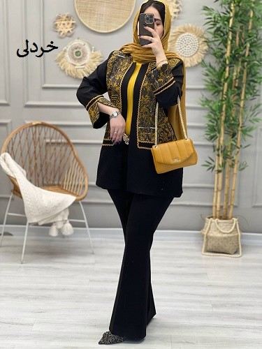 1182 - کت مزونی نیلا