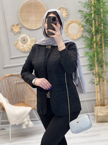 1187- مانتو مزونی دُرین