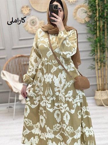 1192- - پیراهن بلند موکا