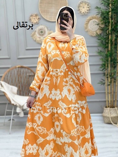 1192- - پیراهن بلند موکا