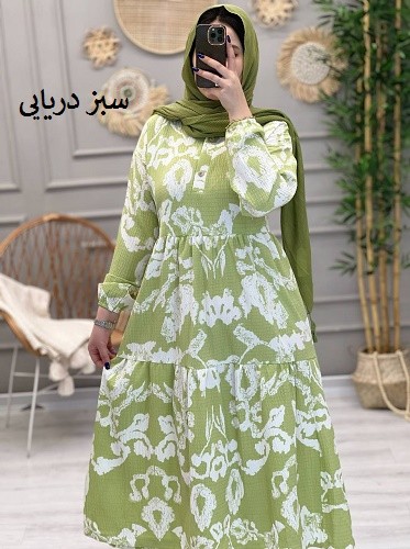 1192- - پیراهن بلند موکا