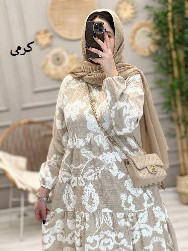 1192- - پیراهن بلند موکا