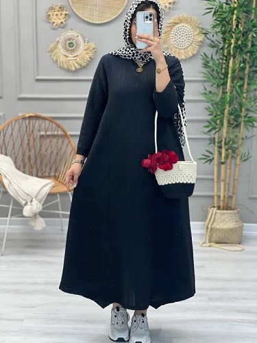 1223-پیراهن بلند دلتا