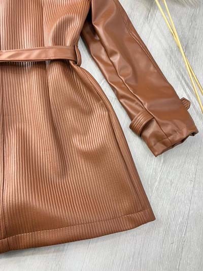 0513-پالتو چرم کلاسیک