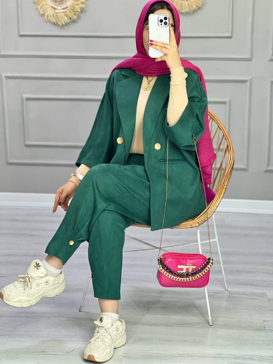 1008-کت شلوار سوییت همتا