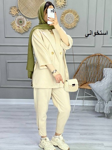 1008-کت شلوار سوییت همتا